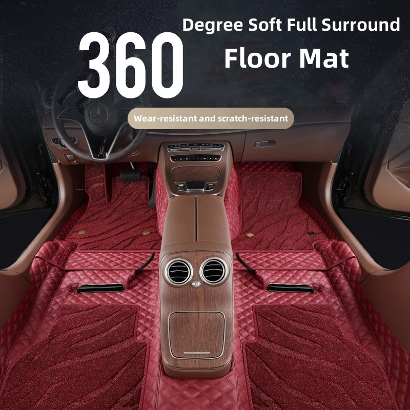 Custom Fit Car Floor Mat Interior Accessories 360 Degree Soft Nappa Double Layers Full Surround Covered Floor Mat Carpet
Custom Fit Car Floor Mat Interior Accessories 360 Degree Soft Nappa Double Layers Full Surround Covered Floor Mat Carpet