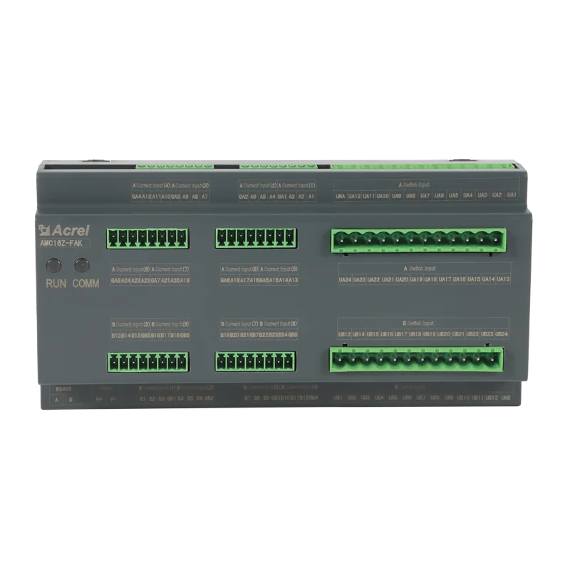 AMC16Z-FAK48 Communication Room RS485 Modbus-RTU Multi-circuit Monitoring Energy Meter
AMC16Z-FAK48 Communication Room RS485 Modbus-RTU Multi-circuit Monitoring Energy Meter