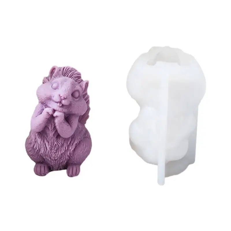R1WE Squirrel Shaped Silicone Mold Resin Mould Scented Home-made Craft Making
R1WE Squirrel Shaped Silicone Mold Resin Mould Scented Home-made Craft Making