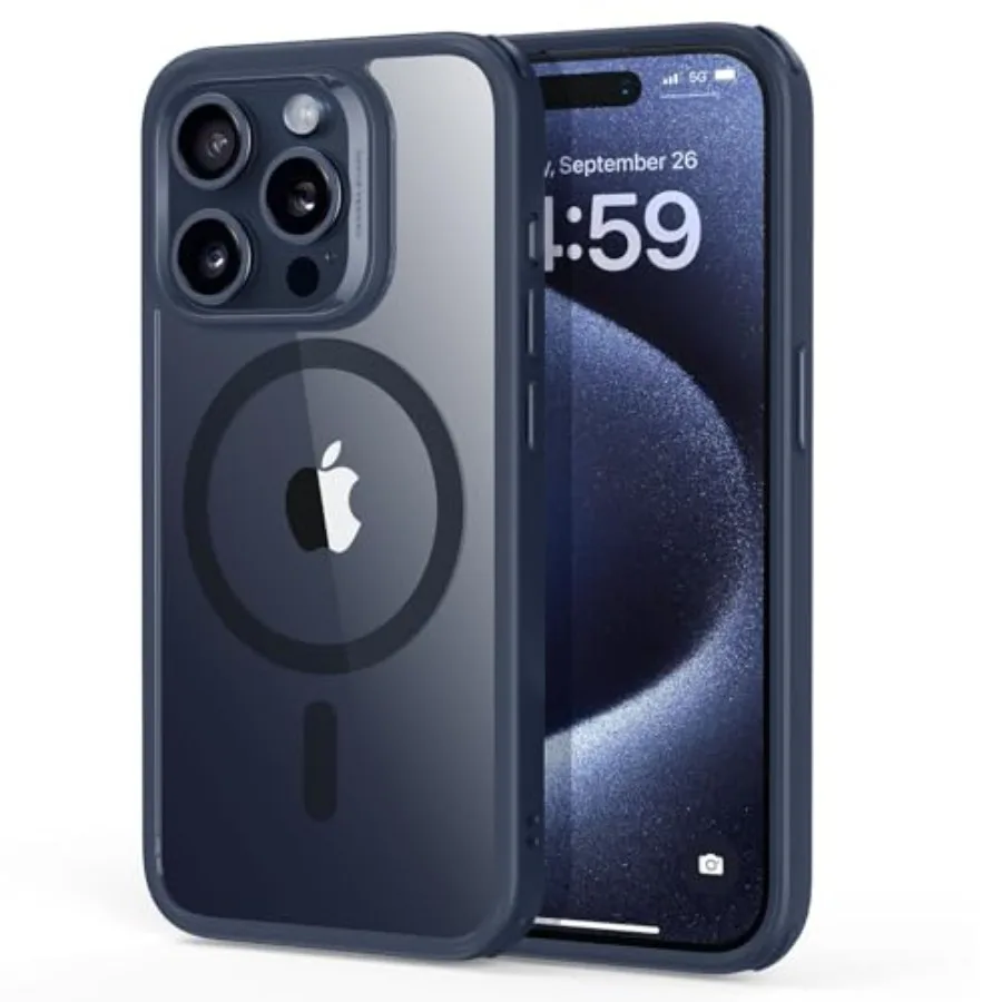 for Case, Compatible with MagSafe, Military-Grade Protection, Yellowing Resistant, Scratch-Resistant Back, Magnetic Phone Case
for Case, Compatible with MagSafe, Military-Grade Protection, Yellowing Resistant, Scratch-Resistant Back, Magnetic Phone Case