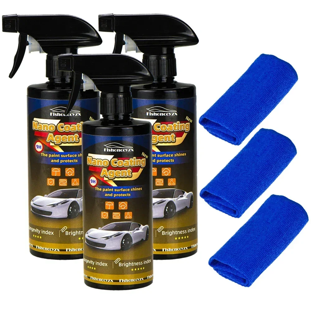 1500ML Ceramic Car Coating 9H Nano Liquid Glass Plated Crystal Hydrophobic Waterproof Polishing Paint Hardness Car Polish Wax
1500ML Ceramic Car Coating 9H Nano Liquid Glass Plated Crystal Hydrophobic Waterproof Polishing Paint Hardness Car Polish Wax