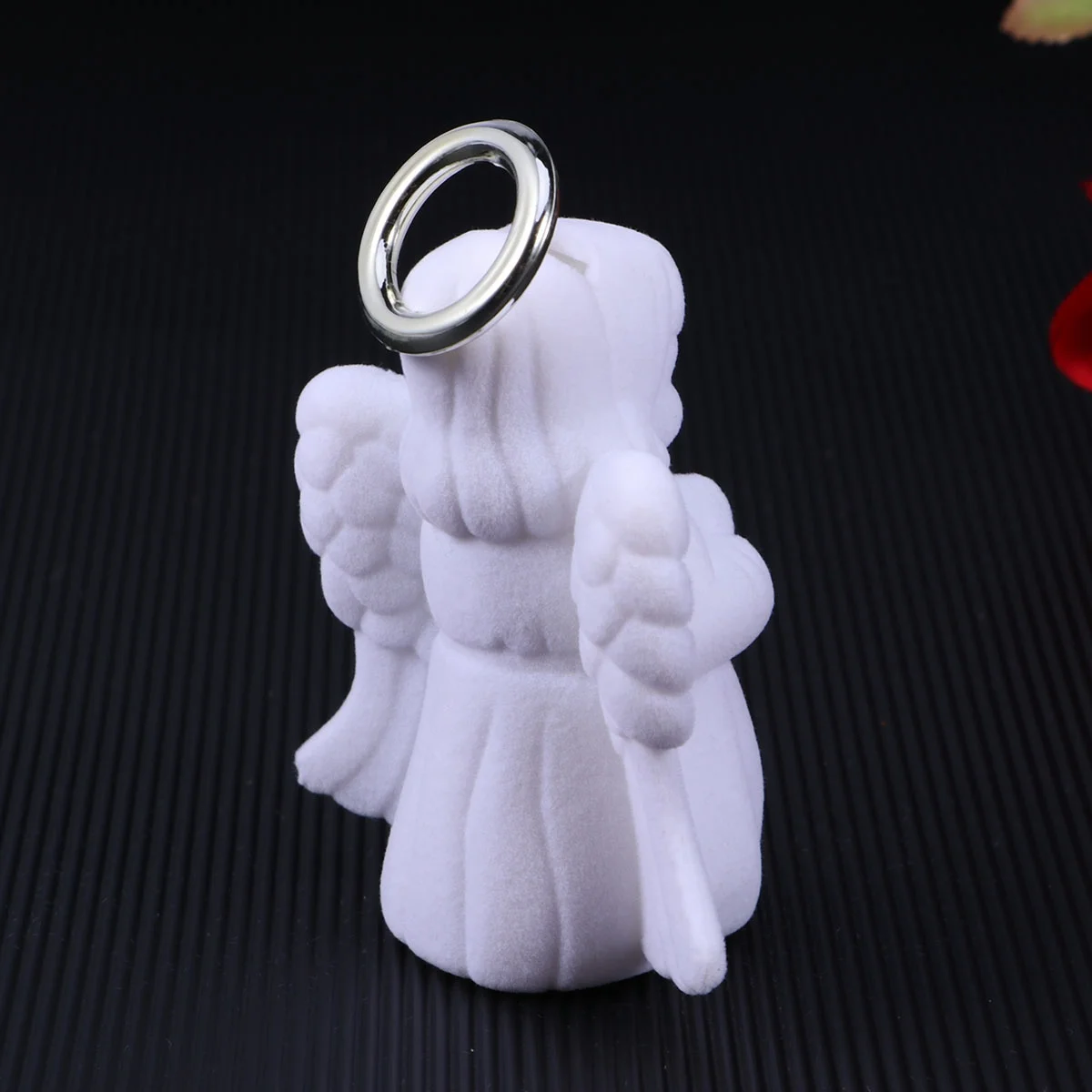 1pc Angel Jewelry Box Jewelry Rings Necklace Display Flocking Case Jewelry Packaging Gift Box (White)
1pc Angel Jewelry Box Jewelry Rings Necklace Display Flocking Case Jewelry Packaging Gift Box (White)