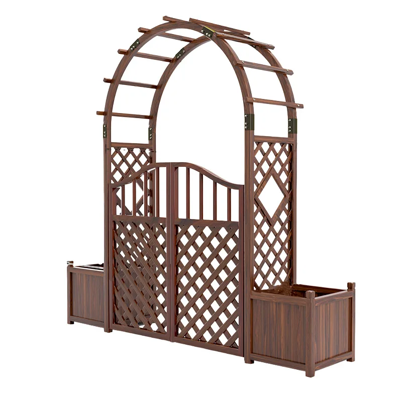 Flower stand Solid wood courtyard Garden decoration Anticorrosive wood climbing vine stand
Flower stand Solid wood courtyard Garden decoration Anticorrosive wood climbing vine stand