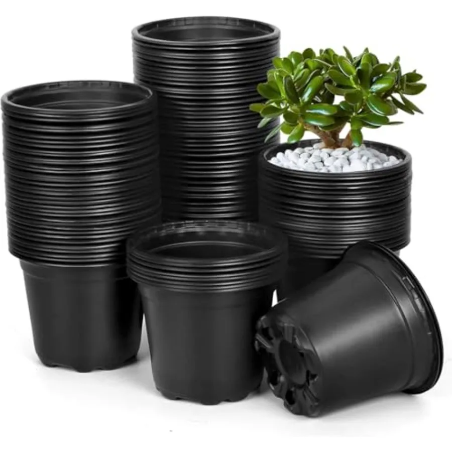 Packs Plant Nursery Pots, Plastic Seeds Starter Pots with Draage Holes, Germination Soft Flower Plant Container for Succulents
Packs Plant Nursery Pots, Plastic Seeds Starter Pots with Draage Holes, Germination Soft Flower Plant Container for Succulents