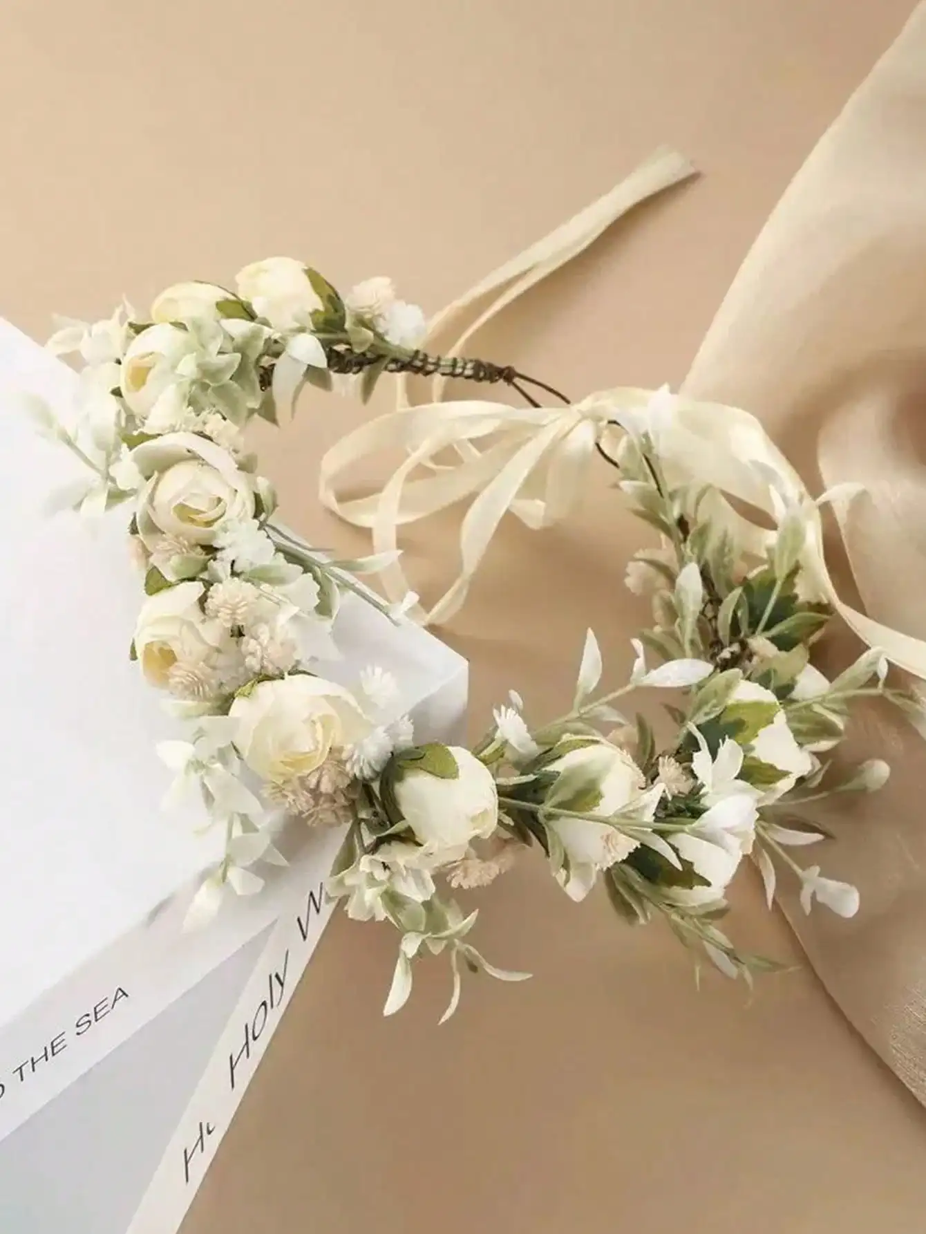 1Pc Girls Rose Flower Crown, Floral Headband for Wedding Beach Performance Travel
1Pc Girls Rose Flower Crown, Floral Headband for Wedding Beach Performance Travel
