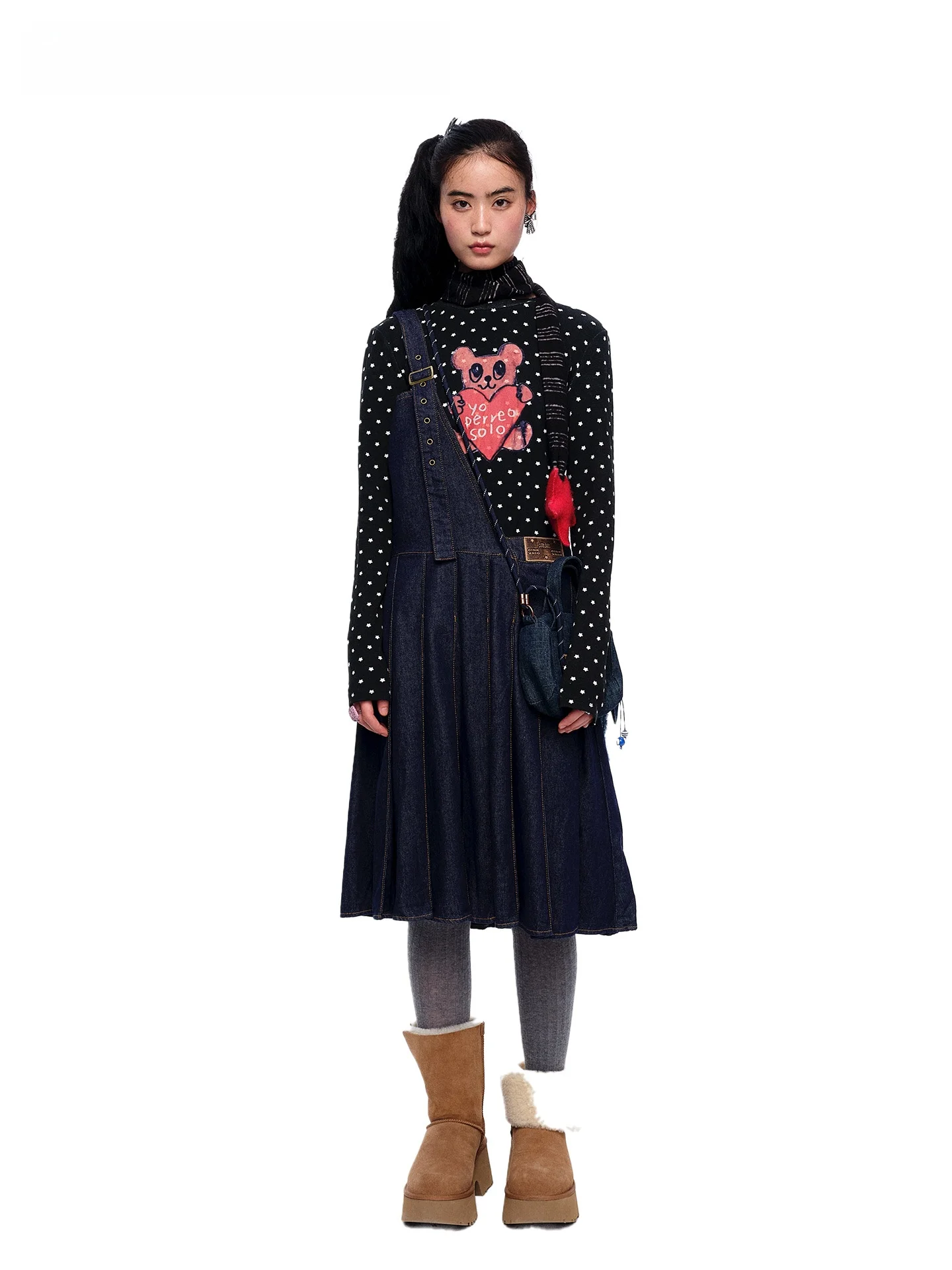 Синяя джинсовая плиссированная юбка MOF с одной бретелькой, повседневная, со средней талией, приталенного кроя, для молодых женщин 8-24 лет
Синяя джинсовая плиссированная юбка MOF с одной бретелькой, повседневная, со средней талией, приталенного кроя, для молодых женщин 8-24 лет