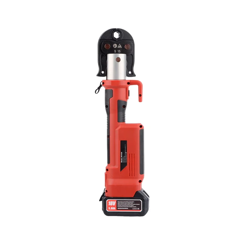 Electric Hydraulic Stainless Steel Pipe Crimping Pliers SD-1525 Portable Rechargeable Crimping Pliers 220v for Thin-Wall
Electric Hydraulic Stainless Steel Pipe Crimping Pliers SD-1525 Portable Rechargeable Crimping Pliers 220v for Thin-Wall