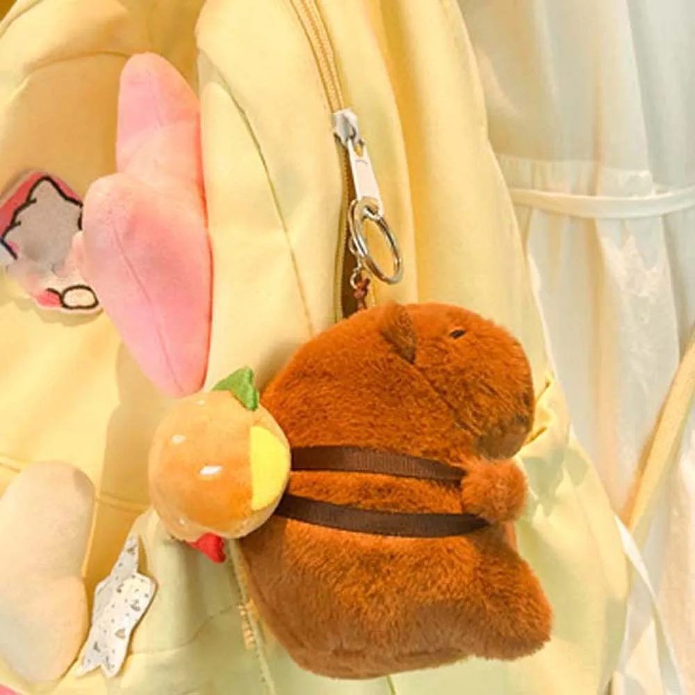 Kawaii мягкий брелок с капибарой, забавный тост, плюшевый кулон в виде животного, меховой гамбургер, мультяшная кукла, брелок для девочек
Kawaii мягкий брелок с капибарой, забавный тост, плюшевый кулон в виде животного, меховой гамбургер, мультяшная кукла, брелок для девочек