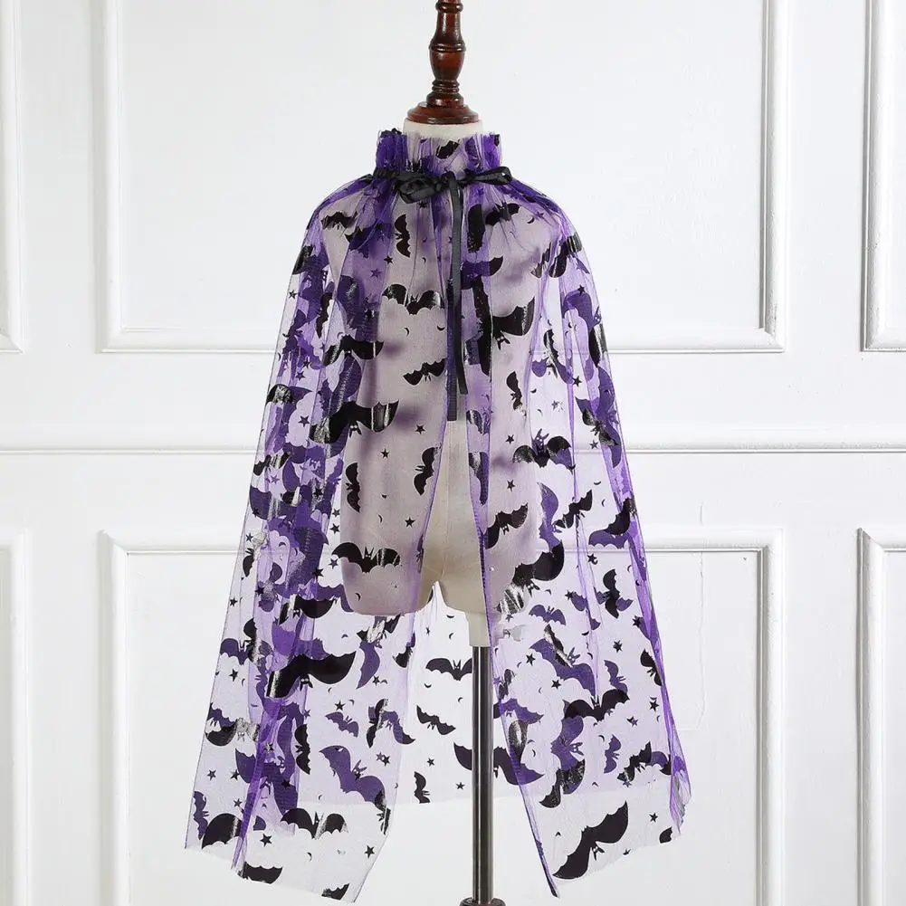 Halloween Cape,Lightweight,Spider Web Bat Tulle Cloak Cosplay Costume,All-Match Dress Up Photography Prop,Halloween Cloak
Halloween Cape,Lightweight,Spider Web Bat Tulle Cloak Cosplay Costume,All-Match Dress Up Photography Prop,Halloween Cloak