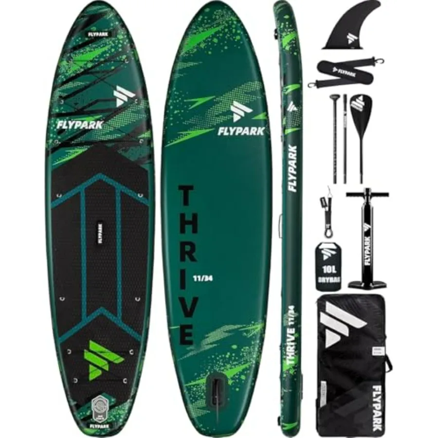 Inflatable Paddle Boards for yoga and group use, extra wide PVC drop-stitch material in blue, supports 420lbs/3 adults, include
Inflatable Paddle Boards for yoga and group use, extra wide PVC drop-stitch material in blue, supports 420lbs/3 adults, include