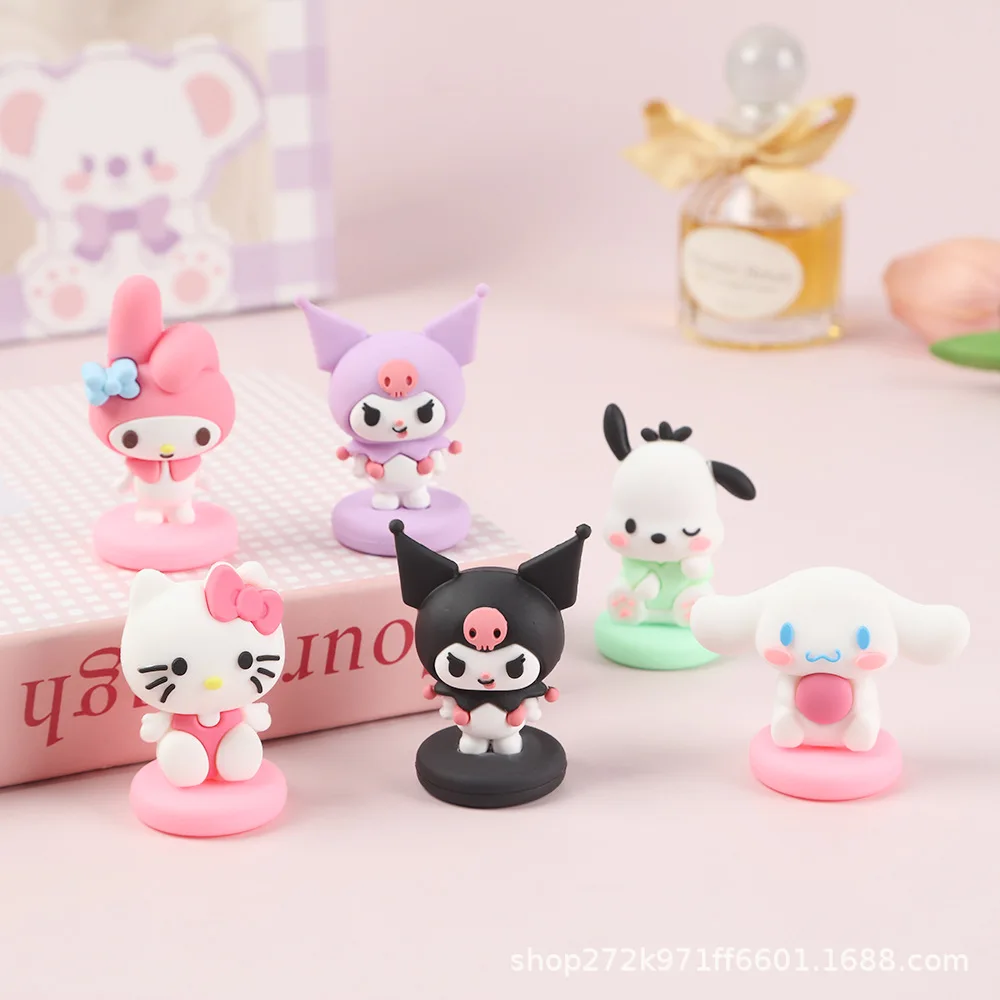 Sanrio Cartoon 3D Figurine Kuromi My Melody Hello Kitty Cinnamoroll Mini Pvc Ornament Home Room Car Dashboard Cake Decoration
Sanrio Cartoon 3D Figurine Kuromi My Melody Hello Kitty Cinnamoroll Mini Pvc Ornament Home Room Car Dashboard Cake Decoration