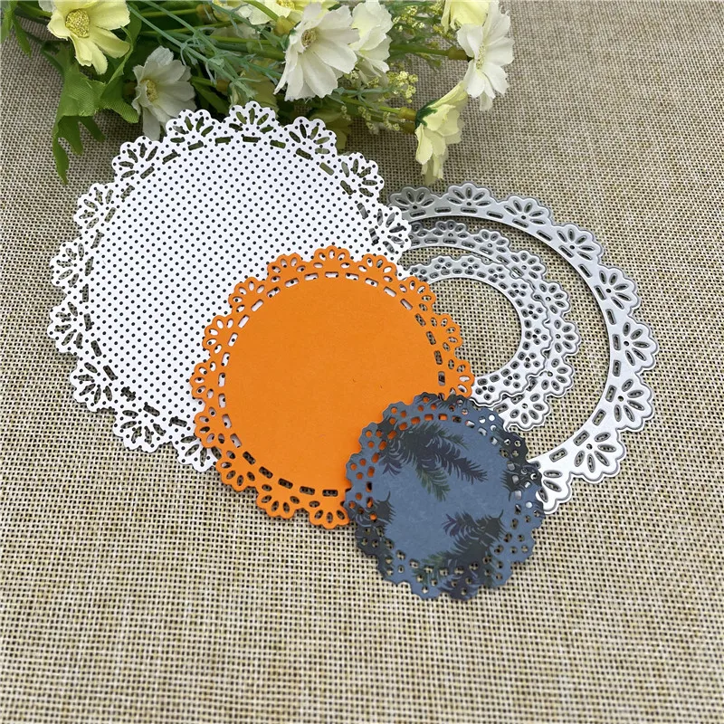 3pcs/set Circle Border Metal stencil mold Cutting Dies decoration scrapbook die cuts Album Paper Craft Embossing DIY Card Crafts
3pcs/set Circle Border Metal stencil mold Cutting Dies decoration scrapbook die cuts Album Paper Craft Embossing DIY Card Crafts