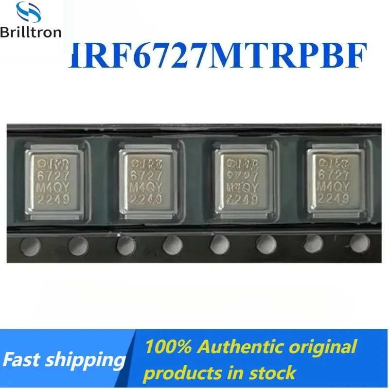 10-30PCS 100% New Original IRF6727MTRPBF IRF6727MTR 6727 WDSON-5 Transistors Original Products in Stock, Hot Selling.
10-30PCS 100% New Original IRF6727MTRPBF IRF6727MTR 6727 WDSON-5 Transistors Original Products in Stock, Hot Selling.