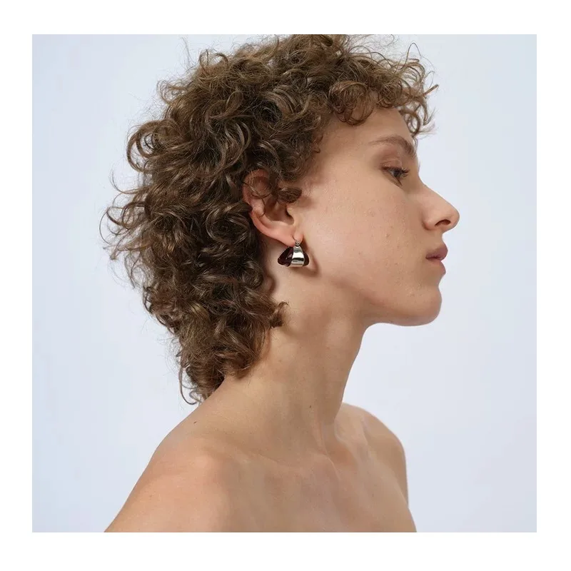 Irregular Enamel Multi-color Stud Earrings Doudou Has The Same Niche and Versatile Design Sense, Simple Triangular Multi-color E
Irregular Enamel Multi-color Stud Earrings Doudou Has The Same Niche and Versatile Design Sense, Simple Triangular Multi-color E