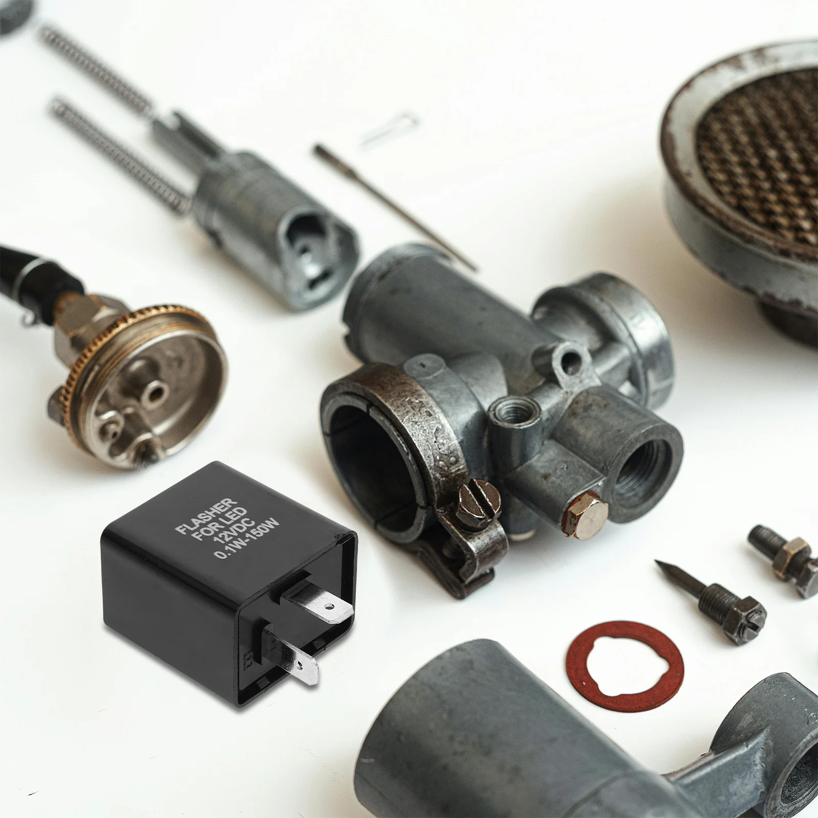 Led Flasher Relay 2-Pin For Motorcycle Electric Vehicle Stable Current Output Long Lasting Performance Motorbike
Led Flasher Relay 2-Pin For Motorcycle Electric Vehicle Stable Current Output Long Lasting Performance Motorbike