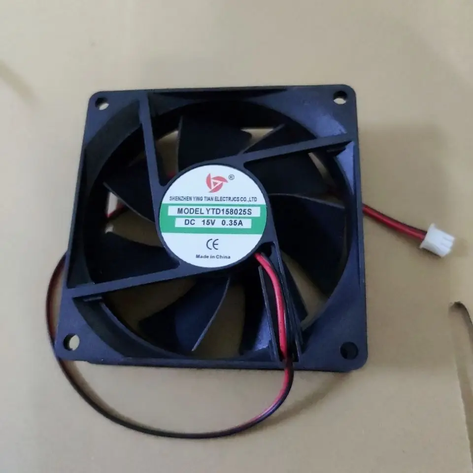 Freight free new YTD158025S 15V 0.30A8cm80 * 80 * 25mm electric welding machine exhaust cooling fan
Freight free new YTD158025S 15V 0.30A8cm80 * 80 * 25mm electric welding machine exhaust cooling fan