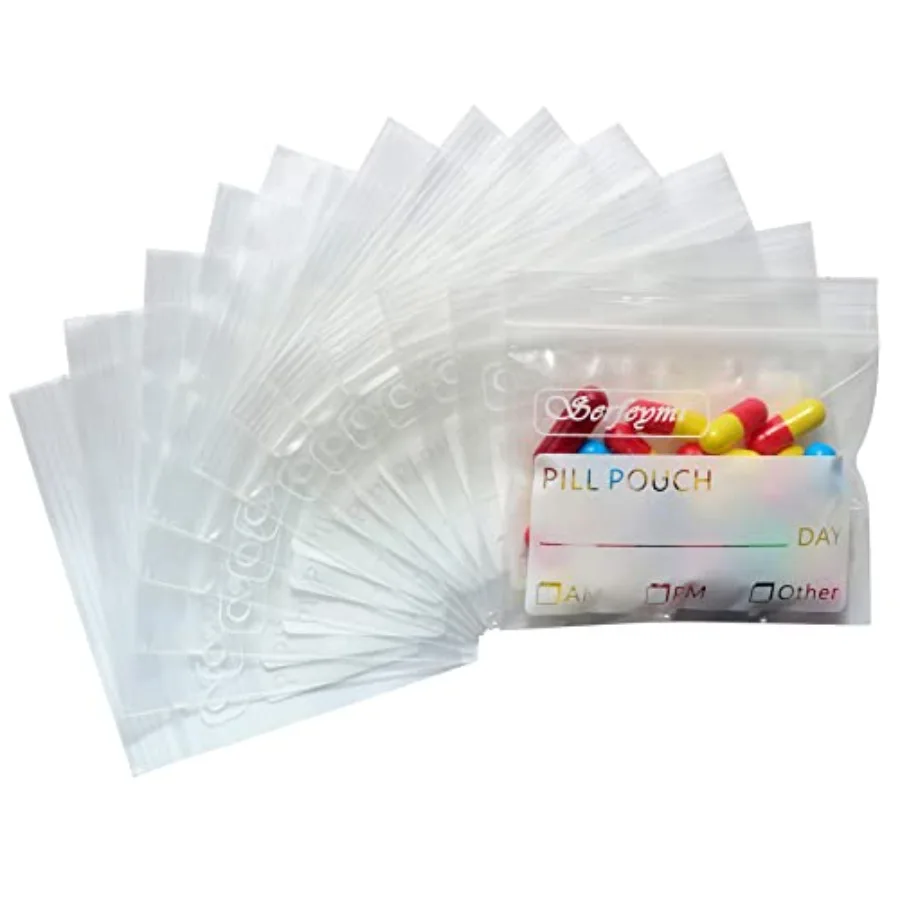 Pill Bags Travel Pill Pouc Organizer Pack of 120 3 x 2.75 inc Reusable Pill Pouces Medicine wit Write on Label and Zper Seal of
Pill Bags Travel Pill Pouc Organizer Pack of 120 3 x 2.75 inc Reusable Pill Pouces Medicine wit Write on Label and Zper Seal of