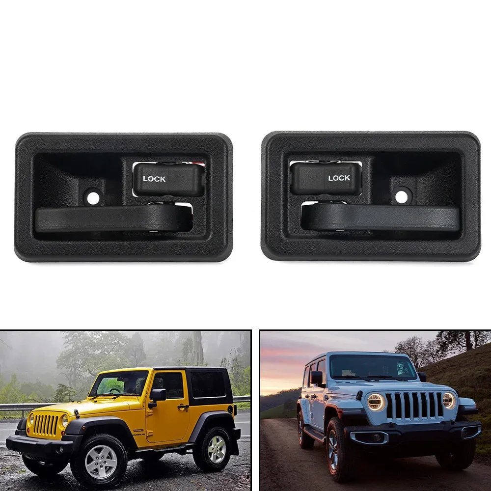 For Wrangler NEW Inside Door Handles Interior PAIR LH & RH for 1987-2004 Jeep YJ TJ
For Wrangler NEW Inside Door Handles Interior PAIR LH & RH for 1987-2004 Jeep YJ TJ