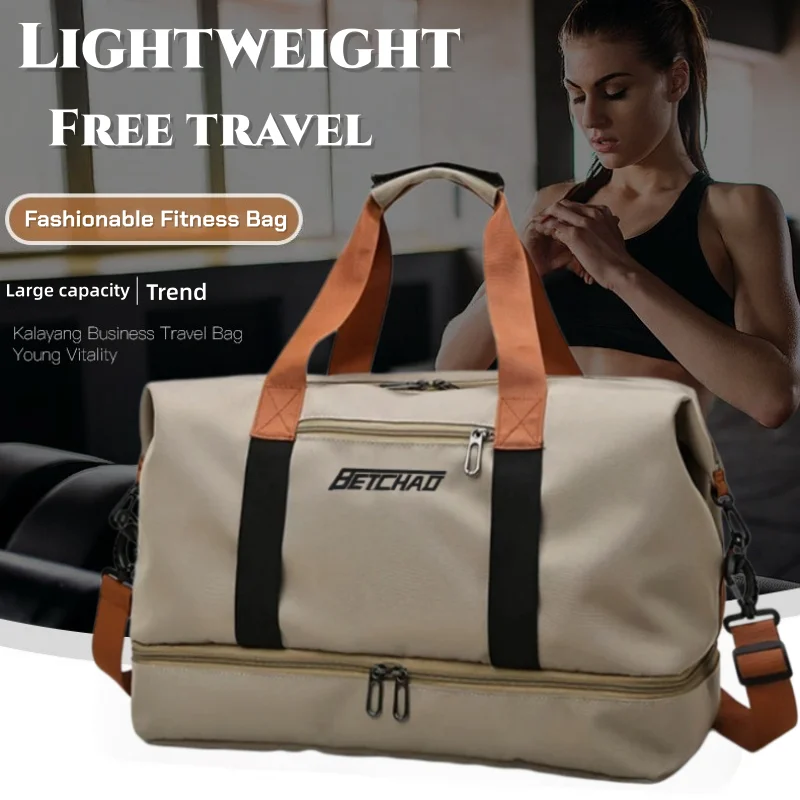 Sports handbag,fitness bag,expandable travel bag with large capacity.Perfect for gym,weekend trips,and carry-on,and versatile.
Sports handbag,fitness bag,expandable travel bag with large capacity.Perfect for gym,weekend trips,and carry-on,and versatile.