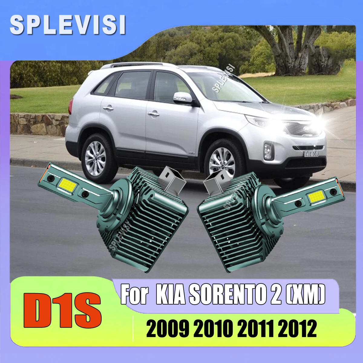 12v 120W D1S Headlight LED Bulbs - Just connect the plug and the D1S led bulb is on For KIA SORENTO 2 (XM) 2009 2010 2011 2012
12v 120W D1S Headlight LED Bulbs - Just connect the plug and the D1S led bulb is on For KIA SORENTO 2 (XM) 2009 2010 2011 2012