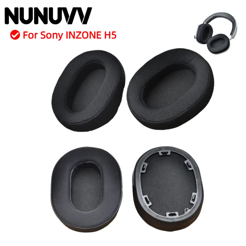NUNUVV Earphone Ear Pads For Sony INZONE H5 Earpads Sponge Soft Foam Cushion Replacement Headphones Accessories
NUNUVV Earphone Ear Pads For Sony INZONE H5 Earpads Sponge Soft Foam Cushion Replacement Headphones Accessories