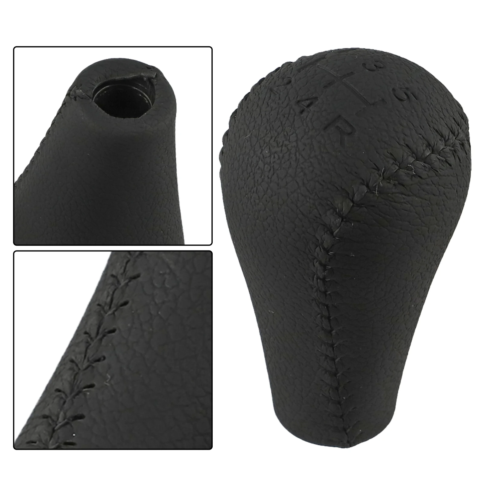 For Nissan Patrol Gear Shift Knobs Black Leather Knobs Car Interior Upgrade 32865-40U00 Compatible With Y61 Y62
For Nissan Patrol Gear Shift Knobs Black Leather Knobs Car Interior Upgrade 32865-40U00 Compatible With Y61 Y62
