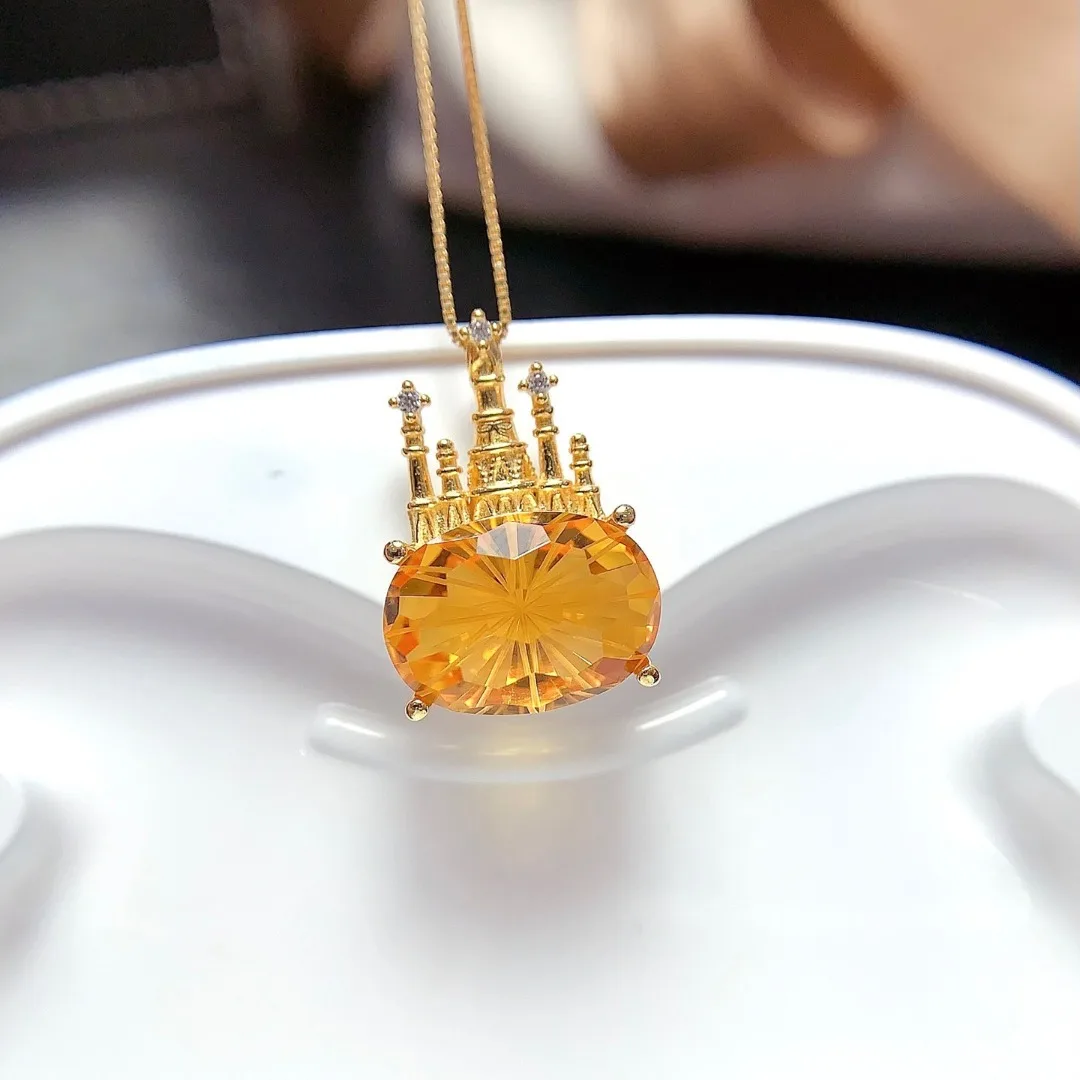 Shimmering Natural Crystal S925 Silver Women Pendant Stylish Jewelry Piece Exudes Refinement Ideal Special Occasion Gift
Shimmering Natural Crystal S925 Silver Women Pendant Stylish Jewelry Piece Exudes Refinement Ideal Special Occasion Gift