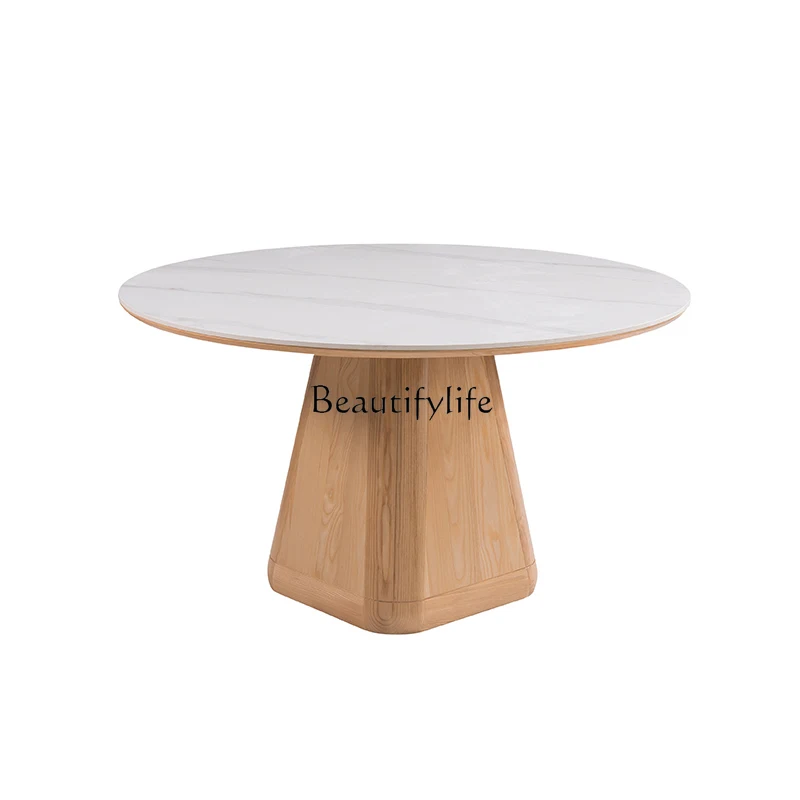 Sili Style Solid Wood Dining Table Modern Simple High-End Custom Home Dining Table
Sili Style Solid Wood Dining Table Modern Simple High-End Custom Home Dining Table