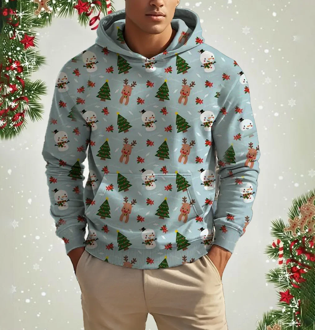 2024 New 3D Printed Christmas Santa Claus Printed Men's and Women's Hoodies Casual Fashion Men's Hoodies Street Men's Top
2024 New 3D Printed Christmas Santa Claus Printed Men's and Women's Hoodies Casual Fashion Men's Hoodies Street Men's Top