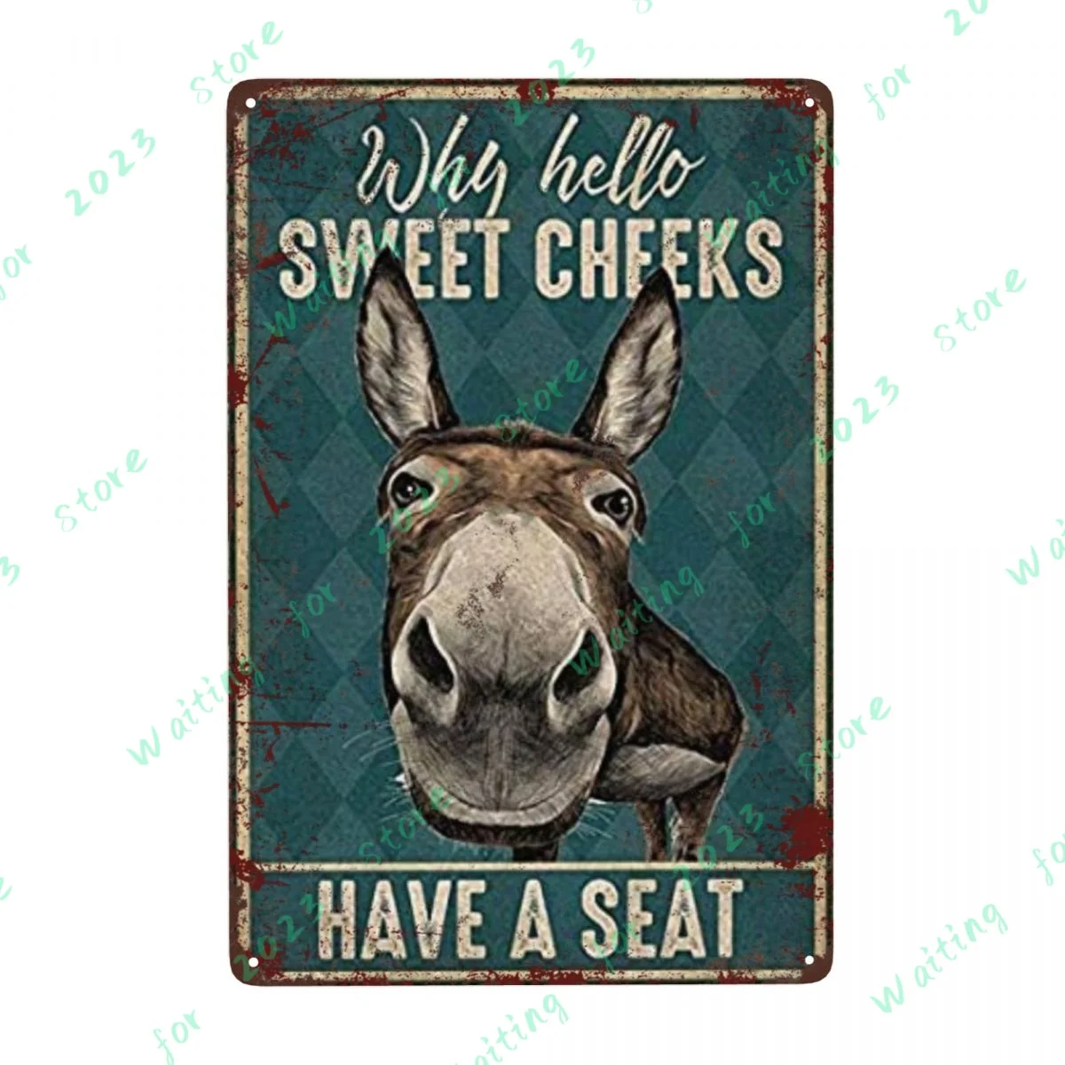 Vintage Donkey Metal Tin Sign Plaque Retro Posters Tin Painting for Toilet Farmhouse Home Bar Bedroom Cafe Wall Painting Decor
Vintage Donkey Metal Tin Sign Plaque Retro Posters Tin Painting for Toilet Farmhouse Home Bar Bedroom Cafe Wall Painting Decor