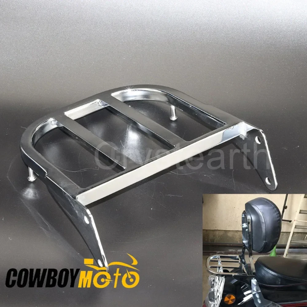Fit For Suzuki Intruder/Volusia VL800 2001 2002 2003 2004, Boulevard M50 C50 2005-2009 Motorcycle Chrome Sissy Bar Luggage Rack
Fit For Suzuki Intruder/Volusia VL800 2001 2002 2003 2004, Boulevard M50 C50 2005-2009 Motorcycle Chrome Sissy Bar Luggage Rack
