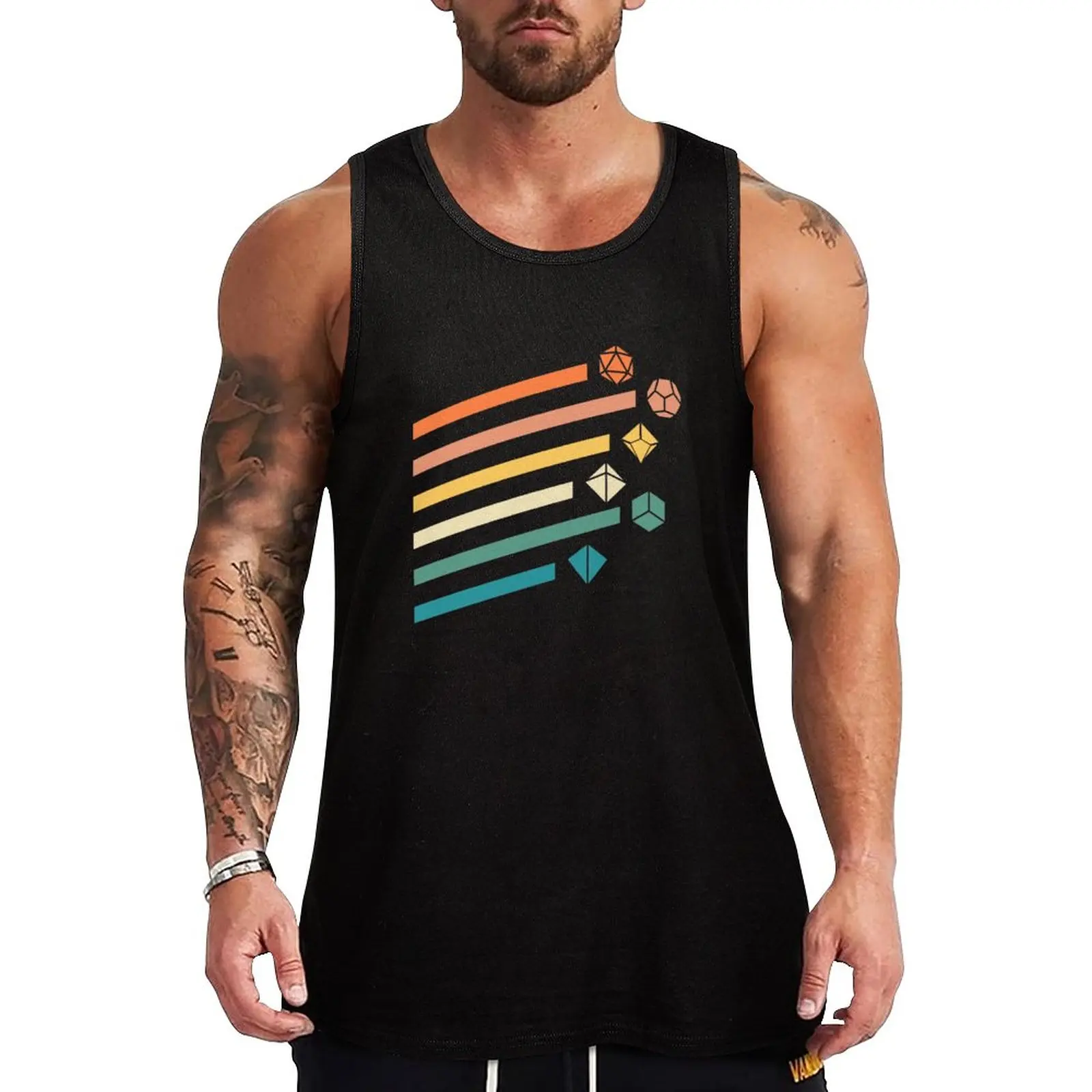 New Retro Rainbow Polyhedral Dice Set Colors Tabletop RPG Tank Top bodybuilding t shirt mens designer clothes
New Retro Rainbow Polyhedral Dice Set Colors Tabletop RPG Tank Top bodybuilding t shirt mens designer clothes