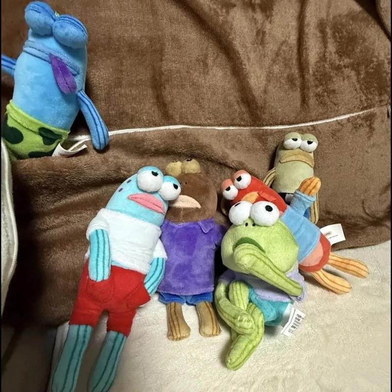 Bikini Bottom Residents Plush Doll Pendant Office Worker Ugly Cute Fish Dumb Fish Creative Backpack Pendant Doll Birthday Gift
Bikini Bottom Residents Plush Doll Pendant Office Worker Ugly Cute Fish Dumb Fish Creative Backpack Pendant Doll Birthday Gift
