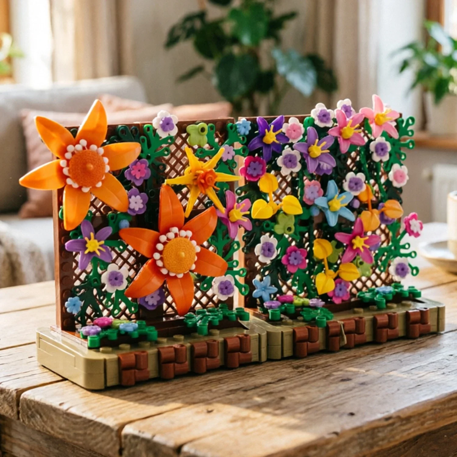 569PCS Sunlit Chrysanthemum Rack Building Blocks Flower Floral Fence Moc Model Bricks Desktop Ornaments Educational Toys Gifts
569PCS Sunlit Chrysanthemum Rack Building Blocks Flower Floral Fence Moc Model Bricks Desktop Ornaments Educational Toys Gifts