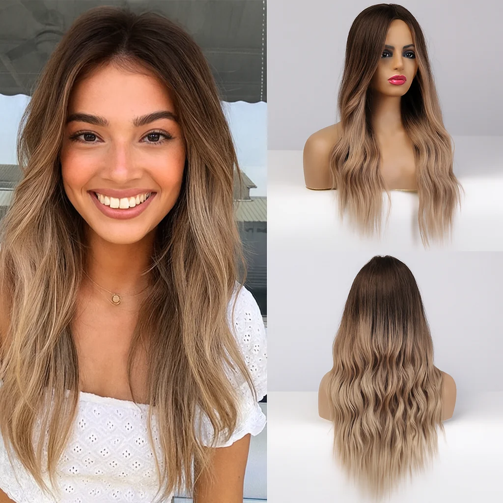 Heat-Resistant Matte Synthetic Wig for Women - Long Curly Big Waves, Lightweight, Breathable, Holds Style
Heat-Resistant Matte Synthetic Wig for Women - Long Curly Big Waves, Lightweight, Breathable, Holds Style