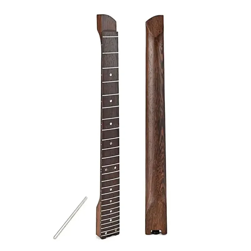 Hooqu Electric Guitar Neck Headless 25 Fret Maple Wood Smooth Natural Musical Dot Inlay Guitar Fingerboard Neck Solid Replacemen
Hooqu Electric Guitar Neck Headless 25 Fret Maple Wood Smooth Natural Musical Dot Inlay Guitar Fingerboard Neck Solid Replacemen