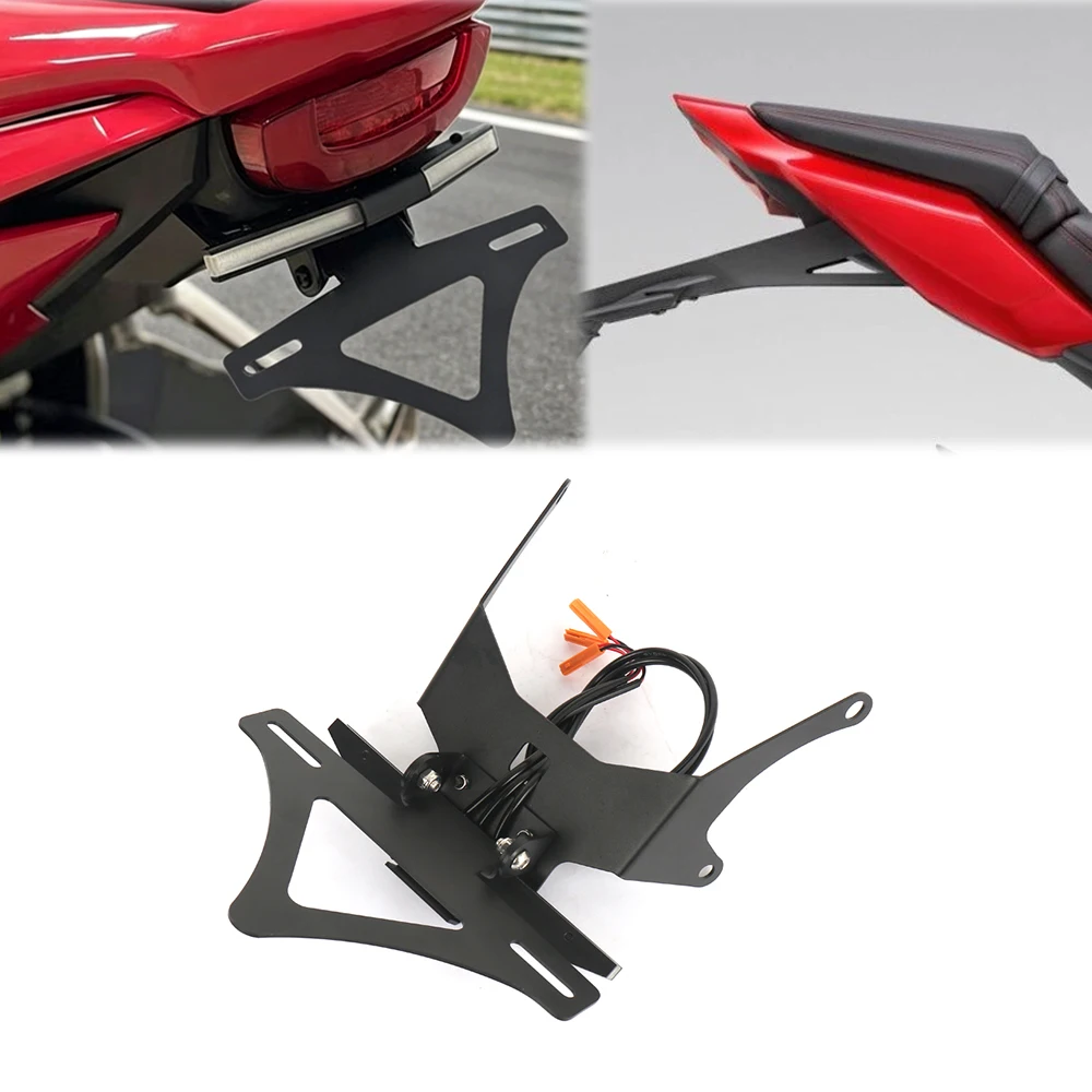 Motorcycle License Plate Holder Tail Light Bracket Tidy Fender Eliminator For Honda CBR650R CB650 R 2021-2025 Accessories
Motorcycle License Plate Holder Tail Light Bracket Tidy Fender Eliminator For Honda CBR650R CB650 R 2021-2025 Accessories