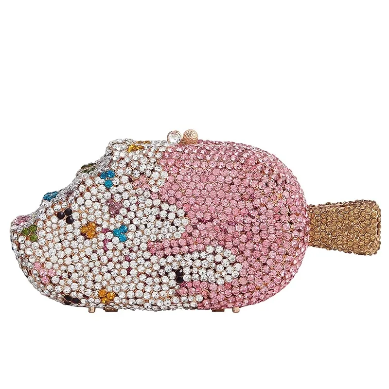 Ice Cream Popsicle Shape Crystal Women Evening Clutch Bags Best Selling Diamond Handbag Rhinestone Wedding Prom Purses
Ice Cream Popsicle Shape Crystal Women Evening Clutch Bags Best Selling Diamond Handbag Rhinestone Wedding Prom Purses