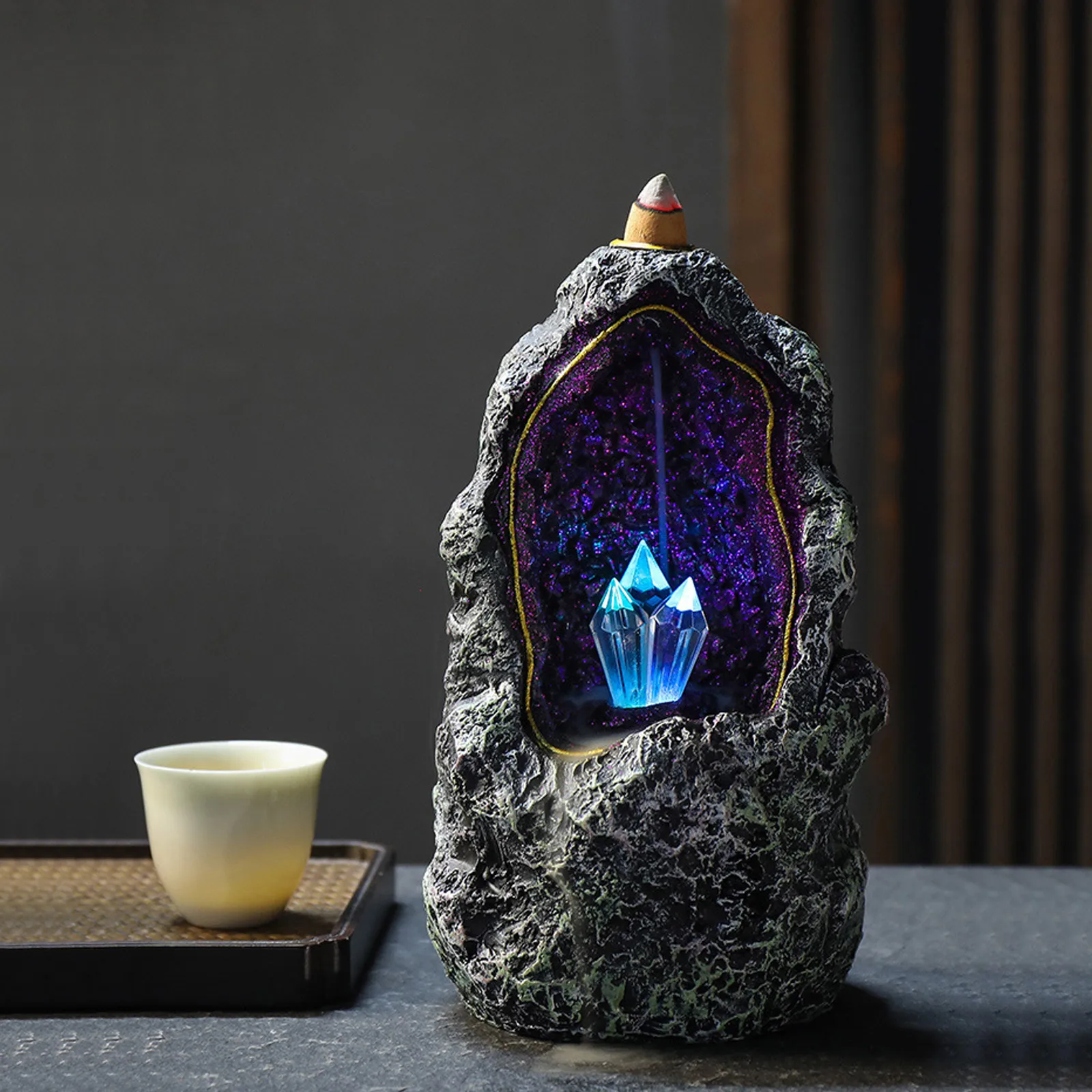 Resin Aroma Stove Incense Burner Night Light Compact Size Practical Long Lasting Use Bedroom Study Office Sauna Room
Resin Aroma Stove Incense Burner Night Light Compact Size Practical Long Lasting Use Bedroom Study Office Sauna Room