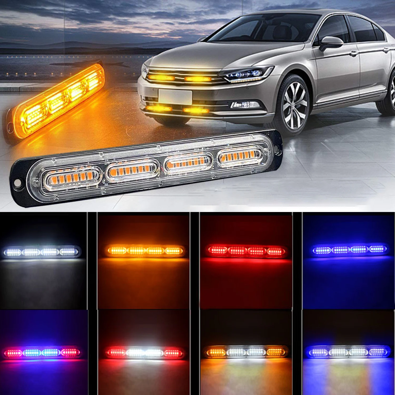 12-24V LED Car Warning Light Truck Side Flash Lights Tail Light Auto Lamp 1PCS Trailer Motorcycles Strobe Auto Emergency Light
12-24V LED Car Warning Light Truck Side Flash Lights Tail Light Auto Lamp 1PCS Trailer Motorcycles Strobe Auto Emergency Light