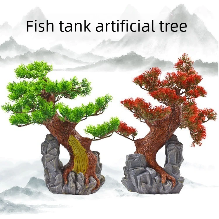 1PC Fish tank decoration and landscaping ornaments simulation tree welcome pine rockery aquarium supplies scenery fish tank
1PC Fish tank decoration and landscaping ornaments simulation tree welcome pine rockery aquarium supplies scenery fish tank
