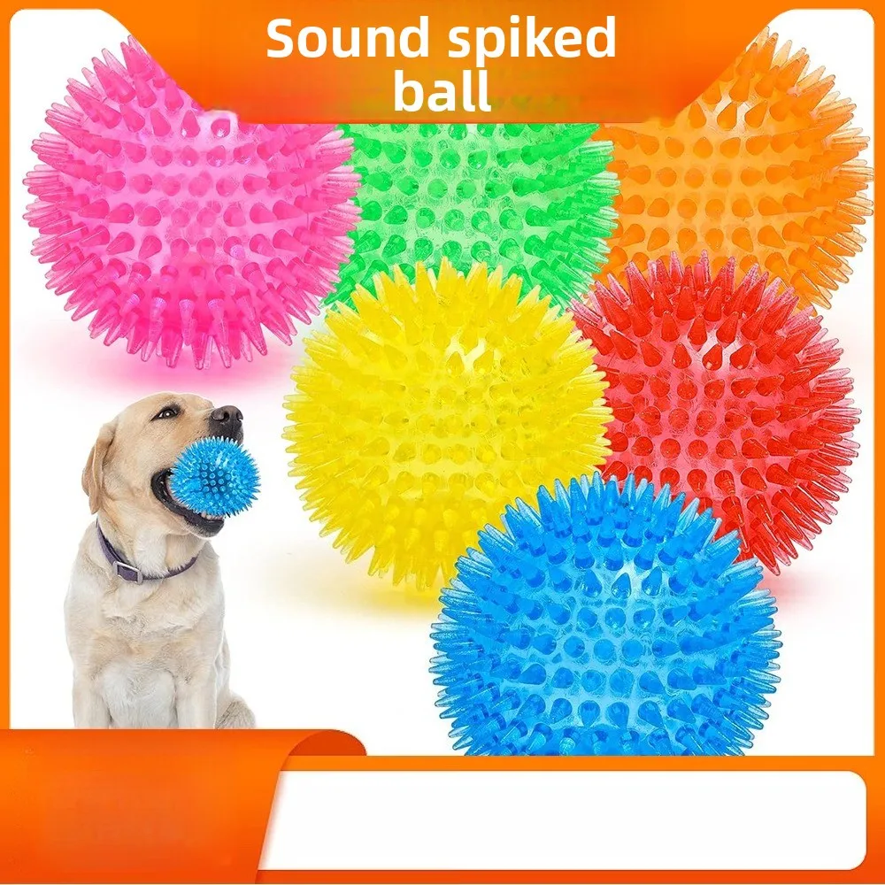 Toy Ball High Elastic TPR Squeaking Sound Pointed Piercing Balls Floating Water Bite Resistant Teeth Cleaning Pet Dog Supplies
Toy Ball High Elastic TPR Squeaking Sound Pointed Piercing Balls Floating Water Bite Resistant Teeth Cleaning Pet Dog Supplies