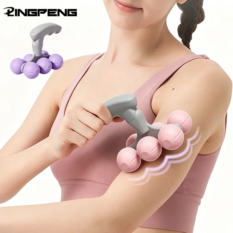 Ring Leg Massager - Compact And Portable Yoga Home Fitness Equipment For Exercise And Relaxation Handheld 6-wheel Massager
Ring Leg Massager - Compact And Portable Yoga Home Fitness Equipment For Exercise And Relaxation Handheld 6-wheel Massager