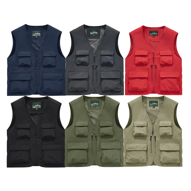 Men's Tactical Hunting Vest, Casual Photographer Sleeveless Jacket, Tool Pocket Vest, Mountain Climbing, Hiking, Fishing Vest
Men's Tactical Hunting Vest, Casual Photographer Sleeveless Jacket, Tool Pocket Vest, Mountain Climbing, Hiking, Fishing Vest