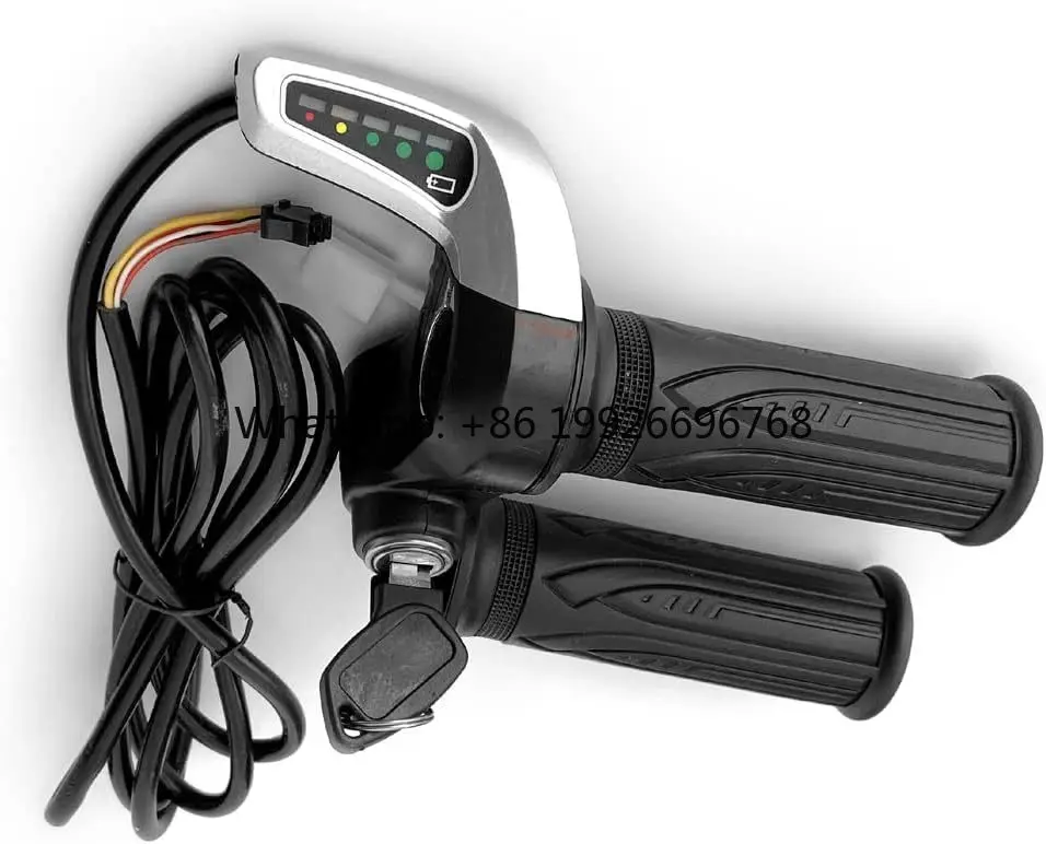 Ручка газа для электровелосипеда L-Faster 36В/48В с бесщеточным двигателем, цифровым дисплеем мощности, блокировкой ключа и индикатором напряжения
Ручка газа для электровелосипеда L-Faster 36В/48В с бесщеточным двигателем, цифровым дисплеем мощности, блокировкой ключа и индикатором напряжения