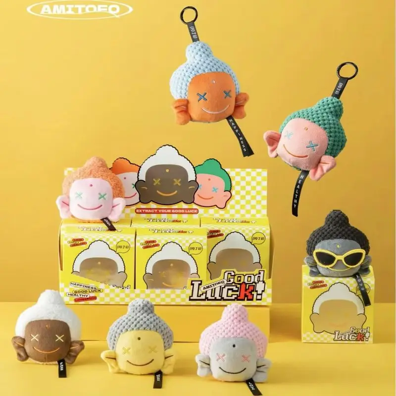 Amitofo Good Luck Series Pendant Blind Box Buddha Figure Keychain Bag Charm Lucky Doll Mystery Box Decor Toy Gift For Adult
Amitofo Good Luck Series Pendant Blind Box Buddha Figure Keychain Bag Charm Lucky Doll Mystery Box Decor Toy Gift For Adult