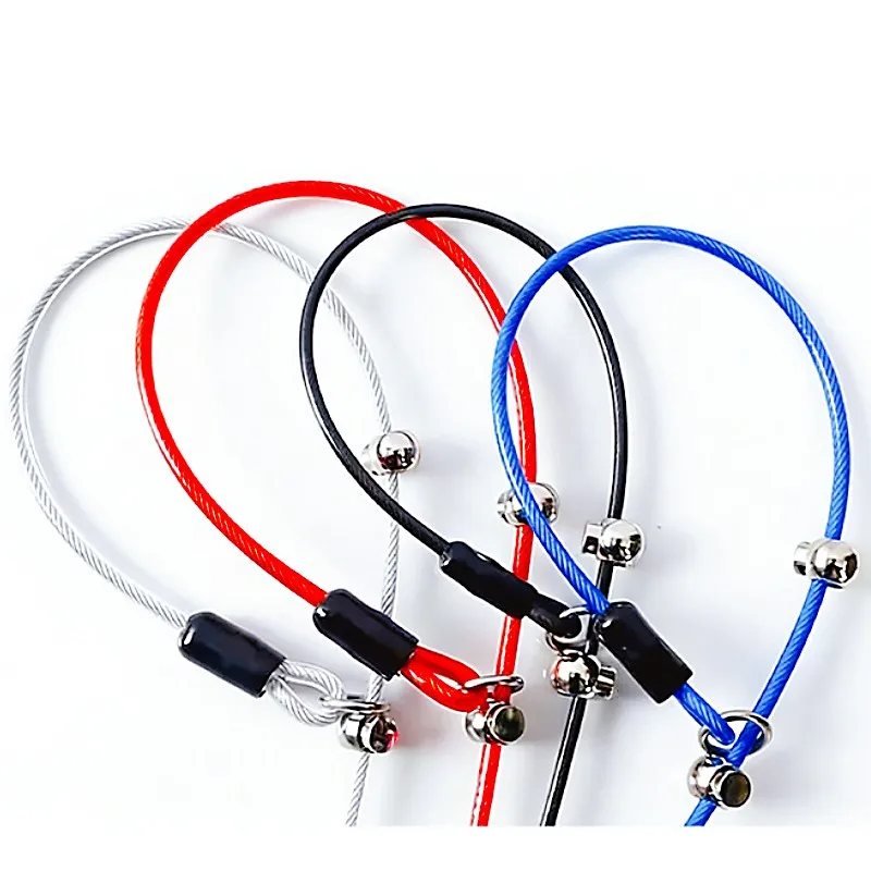 Dog Collar P Chain Dogs Leash Adjustable P Rope Dog Collars Stainless Steel Collar for Dogs Training Chew Proof Puppy Collars
Dog Collar P Chain Dogs Leash Adjustable P Rope Dog Collars Stainless Steel Collar for Dogs Training Chew Proof Puppy Collars