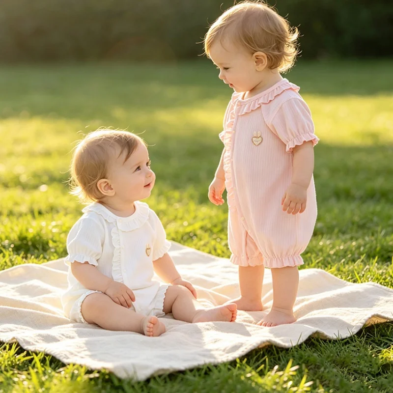 2026 Summer 0-2Y Newborns Thin Romper Rabbit Pattern Baby Girl Clothes Cute Toddler Jumpsuits Lace Short One pieces
2026 Summer 0-2Y Newborns Thin Romper Rabbit Pattern Baby Girl Clothes Cute Toddler Jumpsuits Lace Short One pieces