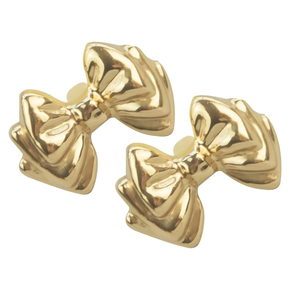 2 Pcs Brass Bow Handle Wardrobe Fancy Handles Vintage Decor Knob Cabinet Knobs Personality
2 Pcs Brass Bow Handle Wardrobe Fancy Handles Vintage Decor Knob Cabinet Knobs Personality