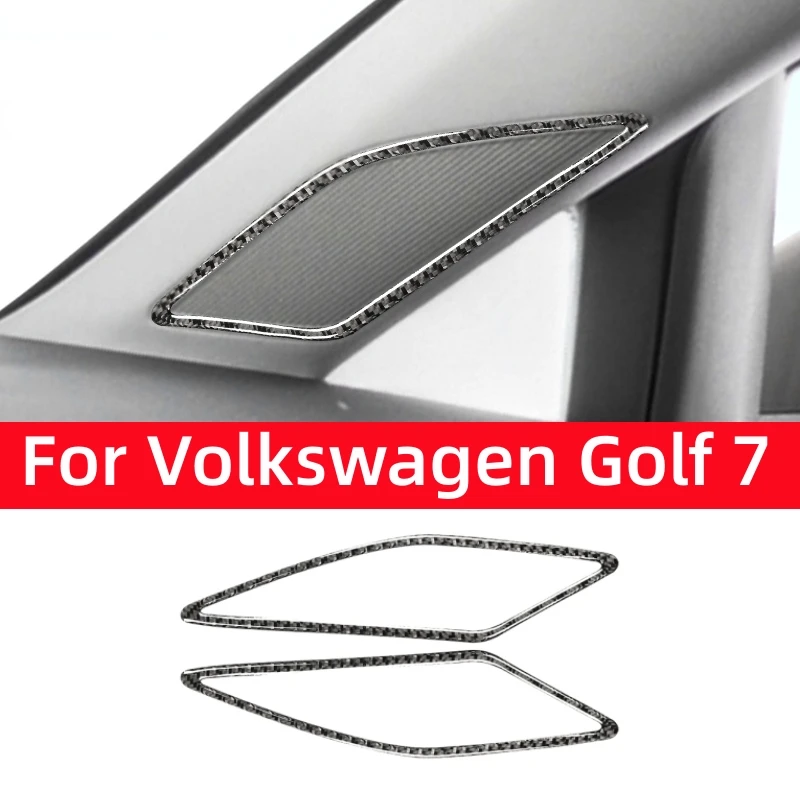 For Volkswagen Golf 7 Gti R Gte Gtd Mk7 2013-2019 Carbon Fiber Auto A-pillar Air Outlet Decorative Frame Sticker Car Accessories
For Volkswagen Golf 7 Gti R Gte Gtd Mk7 2013-2019 Carbon Fiber Auto A-pillar Air Outlet Decorative Frame Sticker Car Accessories